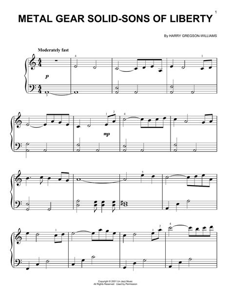 metal gear saga sheet music|Free Metal Gear Saga by Harry Gregson.